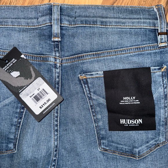 Hudson Jeans Holly High Waist Crop Flare Jeans New with tags - Picture 5 of 8